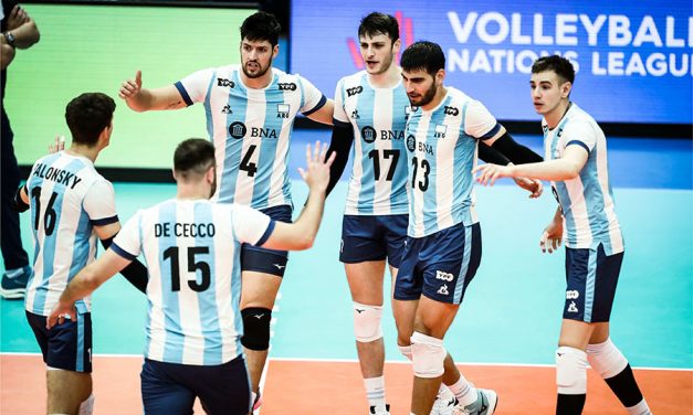 VNL: Argentina culminó su participación con 5 victorias