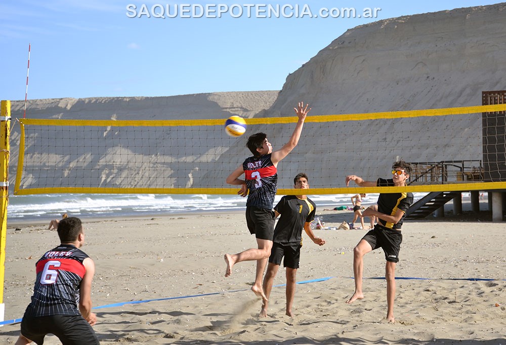 Beach Volley: Balmaceda-Lamas y Amorín-Segura ganaron la primera etapa del Circuito Chubutense