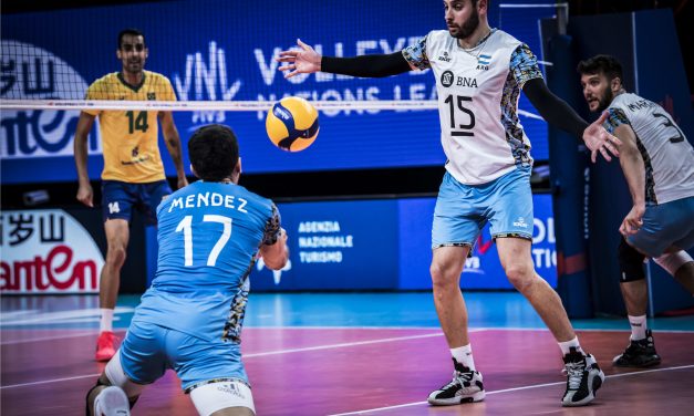 VNL: Argentina no pudo con Brasil