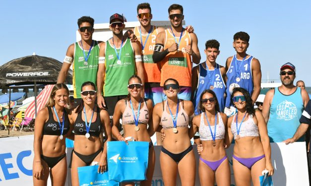Beach Volley: Aveiro-Amieva y Najul-Enriquez, campeones de la Etapa 2 en Mar de Ajó