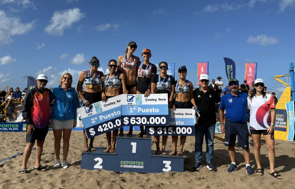 CAVP: ¡Churín/Castillo y Salema/Amieva, campeones en Mar del Plata!