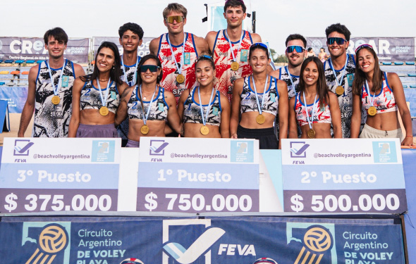 CAVP: Sancer/Najul y Salema/Capogrosso, dueños del título en Rosario